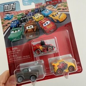 Disney Pixar Cars Mini Racers - 3 pack